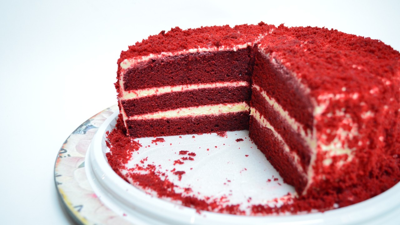 紅色天鵝絨蛋糕(示範)